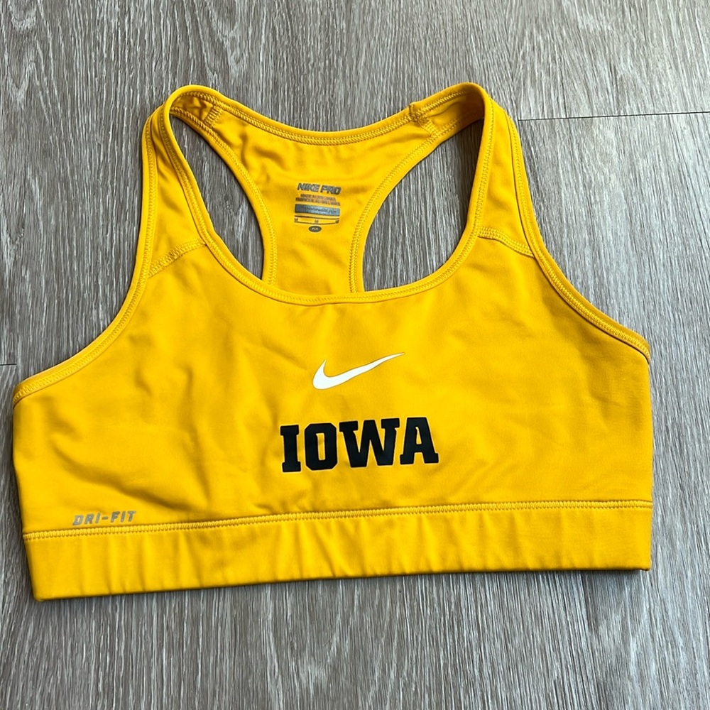 Nike Iowa Hawkeyes Sports Bra